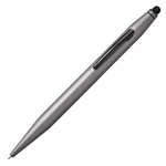 Шариковая ручка Cross Tech2 AT0652-14 Titanium Grey со стилусом 6мм